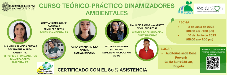  Curso Teórico-práctico Dinamizadores Ambientales